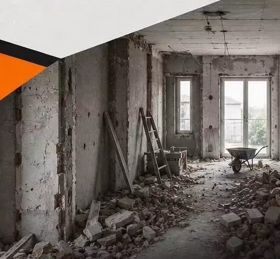 Antes: demolición de espacio